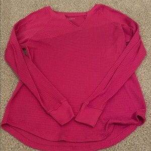 American Eagle Women's Pink Sweater